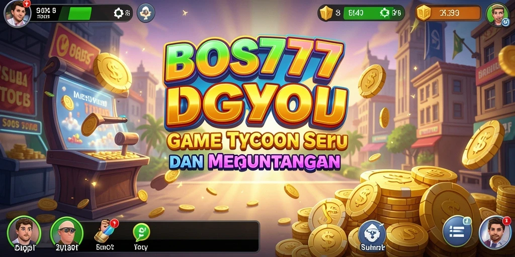 Screenshot menunjukkan gameplay Tycoon yang penuh strategi dan tantangan.