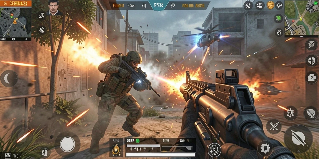 Tampilan menarik dari gameplay seru di CERIA33.