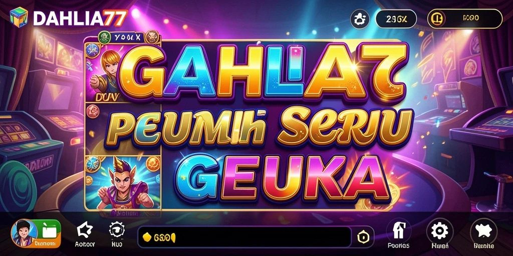 Gameplay seru dari DAHLIA77 dengan slot yang beragam.