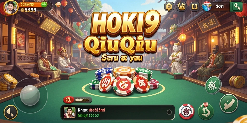 Screenshot gameplay QiuQiu HOKI9 yang menarik dan penuh aksi.