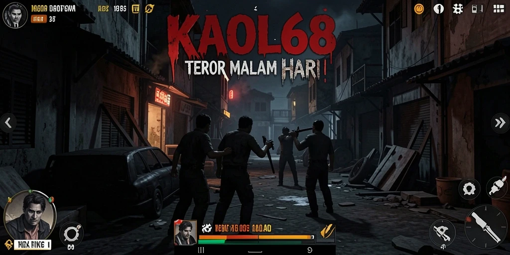 Tampilkan gameplay seram dari KAOL68 di dunia yang mencekam.