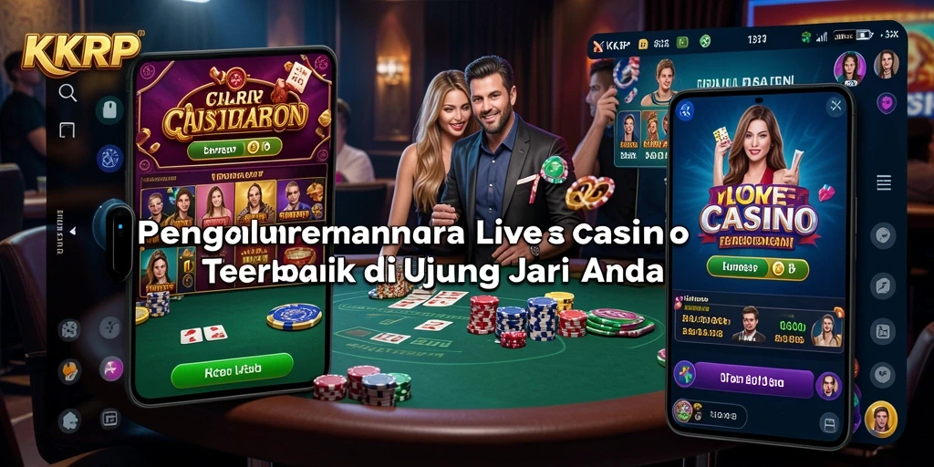 Tampilan gameplay yang menarik dan interaktif dari KKRP.