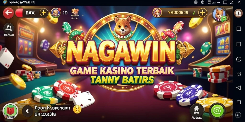 Tampilan gameplay kasino yang mendebarkan di NAGAWIN.