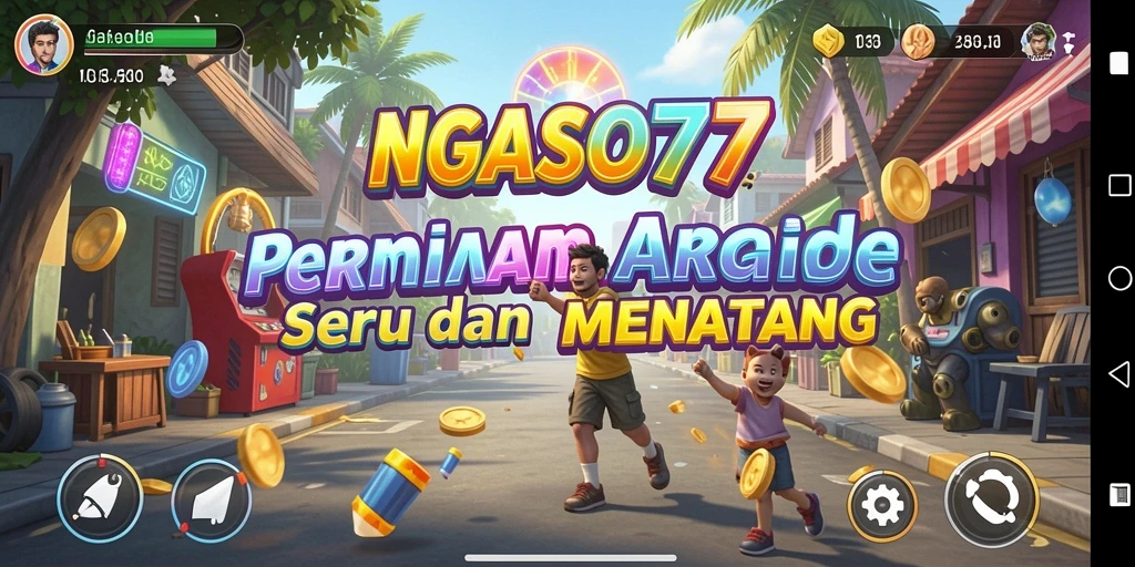 Tampilan gameplay NGASO77 yang penuh aksi dan tantangan seru.