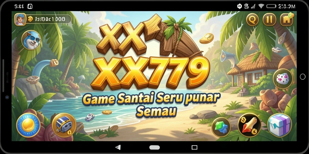 Tangkapan layar gameplay XXX777 yang penuh warna dan seru.